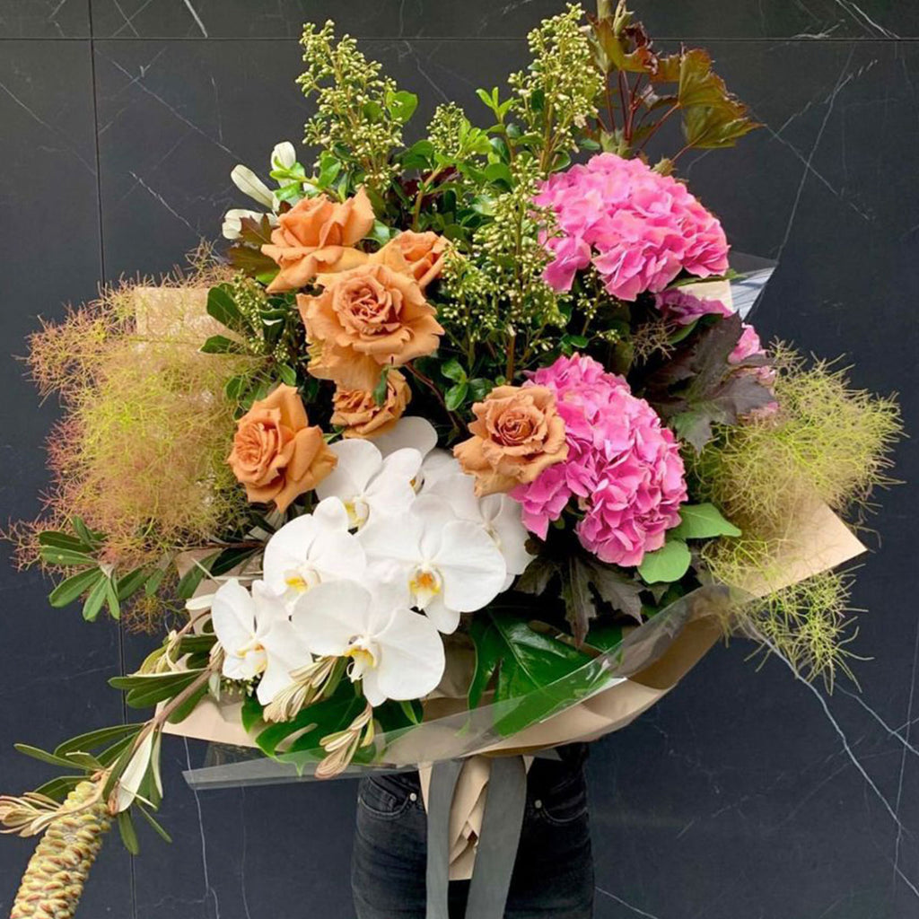 Toffee Crisp Flower Arrangement By Floral Desire Studio Florist