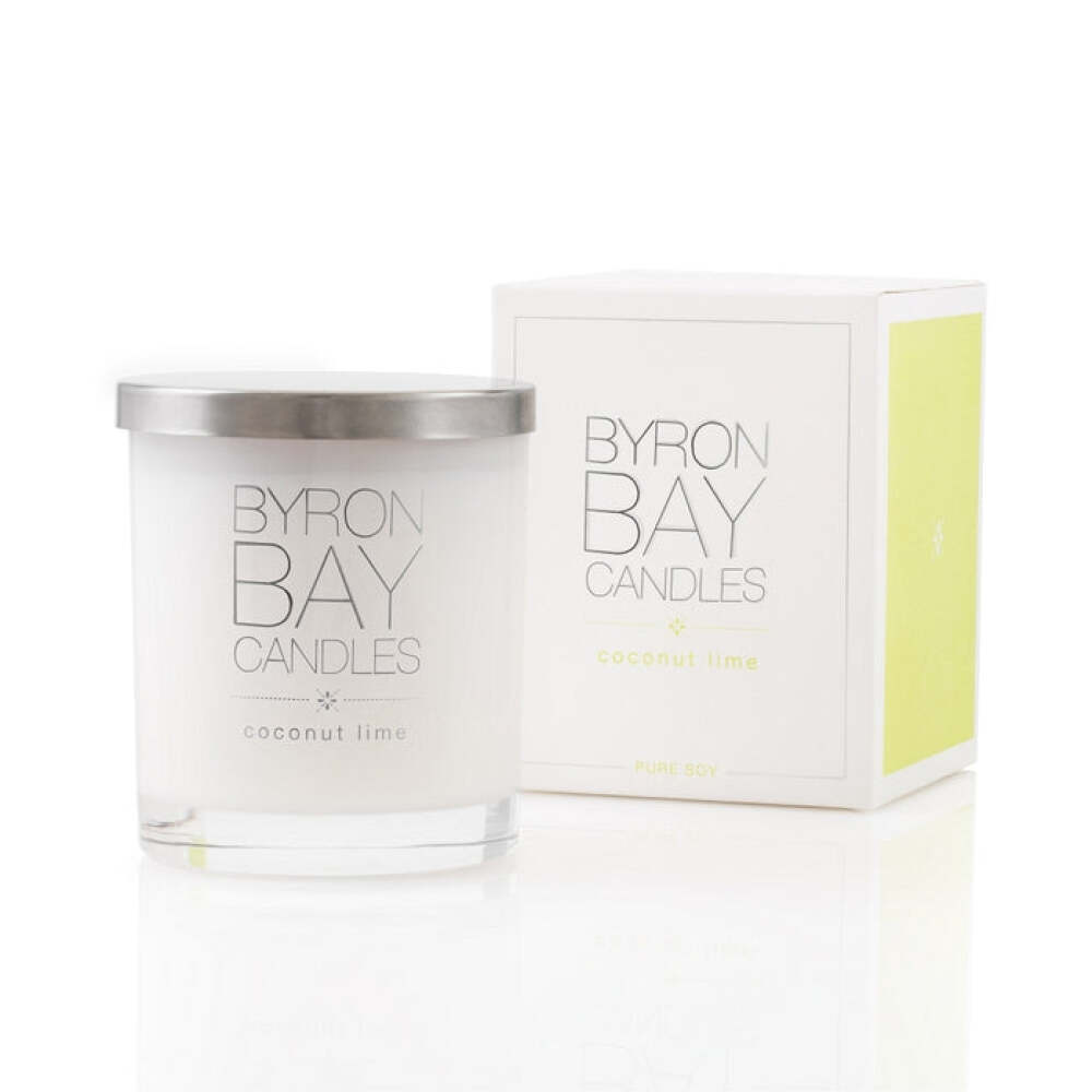 Byron Bay Coconut Lime Soy Candle