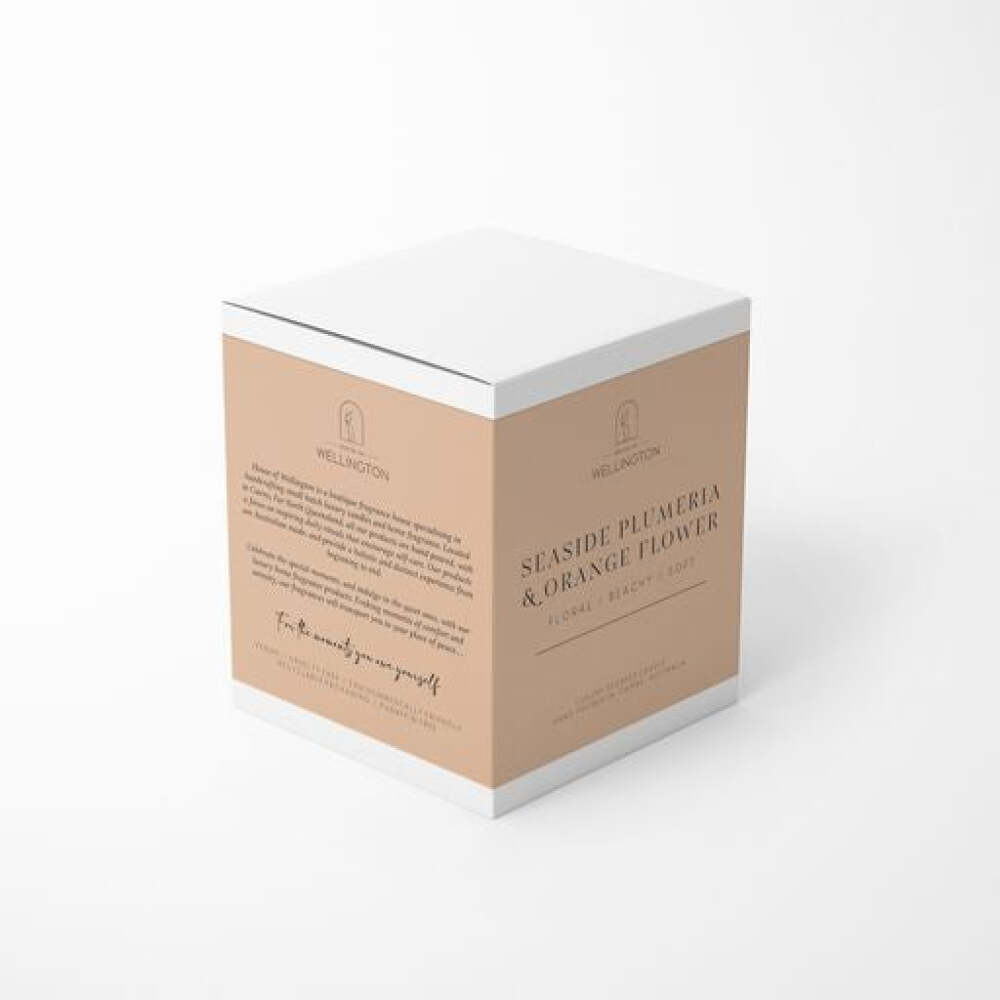 House of Wellington Seaside Plumeria & Orange Flower Candle
