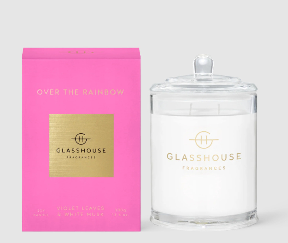 Over the rainbow GLASSHOUSE Candle